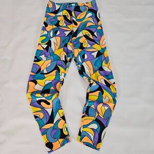 Pro Spirit Workout/Fitness/Running Tights Abstract SPANDEX Pants Womens